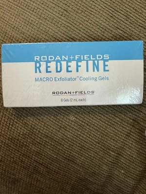 Rodan + Fields Redefine Macro Exfoliator Cooling Gels Pack Of 8 New Sealed - Image 1 of 3