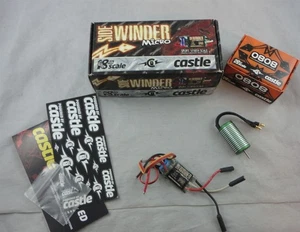 Castle Creations Sidewinder Micro ESC w/0808 8200kV Brushless Motor 010-0050-07 - Picture 1 of 1