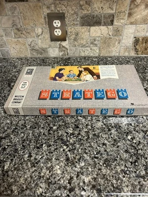 VTG 1962 Stratego Milton Bradley Game Complete Excellent Condition - Image 1 of 4