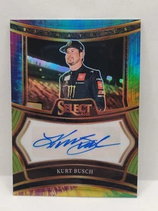 2025 Select Kurt Busch Tie-Dye Prizm Auto /25 Racing NASCAR Monster - Bild 1 von 2