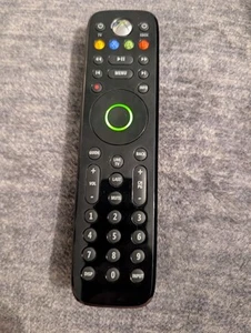 Microsoft Xbox 360 Original Schwarz Fernbedienung! TV/DVD Medien OEM getestet! - Bild 1 von 5