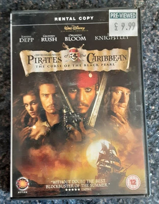 Pirates Of The Caribbean - The Curse Of The Black Pearl (DVD, 2003) - Image 1 of 2