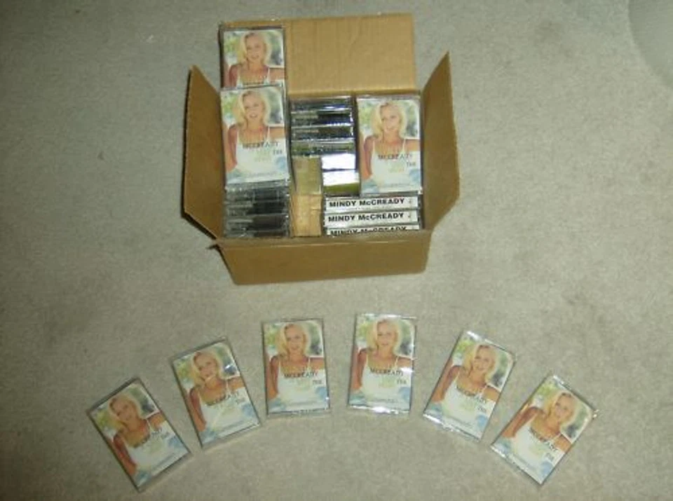 Mindy McCready If I Don't Stay The Night Factory Cassette Tape MINT