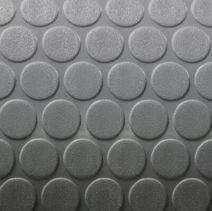 RV Flooring Coin Gray 8' 6" W Garage Flooring Non Skid - Picture 1 of 3