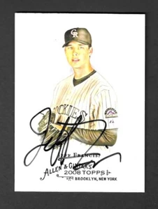 2008 Allen & Ginter's JEFF FRANCIS Colorado Rockies Signed Auto. Baseball Card - Picture 1 of 1