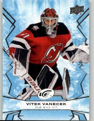 2022-23 Upper Deck Ice Vitek Vanecek #38 New Jersey Devils - Image 1 of 2