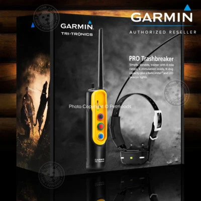 Garmin PRO Trashbreaker Remote Dog Trainer 4 Mile Collar Bundle 010-01204-00 - Image 1 of 4