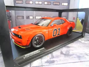 DODGE Challenger SRT R/T Scat Pack Duke Hazzard 01 US V8 Muscle 2024 Solido 1:18 - Foto 1 di 5