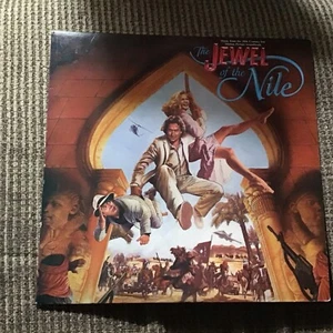 THE JEWEL OF THE NILE 1985 ORIGINAL SOUNDTRACK LP JIVE PRINT VINTAGE VINYL 10TRX - Picture 1 of 17