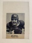 Bill Barbour Virginia Tech Hokies 1947 Football Pictorial Roto-Panel