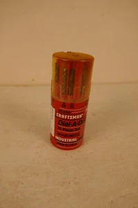 Vintage Craftsman Dial a Drill Bit 967010 10 piece wood/Metal drill bit set - Picture 1 of 3