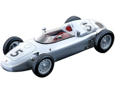 PORSCHE 718 F2 #5 H. HERMANN SOLITUDE GP (1960) 1/18 MODEL TECNOMODEL TM18-136C - Image 1 of 3