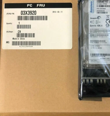 LENOVO/IBM 03X3920 03X3615  450GB 10K 6G 2.5" SAS HDD - Image 1 of 3