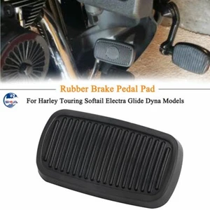 Rubber Brake Pedal Pad Cover For Harley Touring Electra Street Glide Road King - Picture 1 of 10