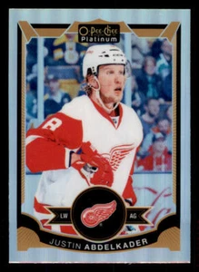 2015-16 O-Pee-Chee Platinum Rainbow #96 Justin Abdelkader - Picture 1 of 2