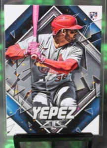2022 Topps Fire Juan Yepez Orange Rookie RC #124 St. Louis Cardinals - Picture 1 of 2