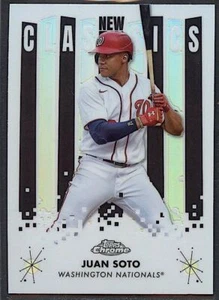 Juan Soto 2022 Topps Chrome NEW CLASSICS #NC-2 Nationals - Picture 1 of 2