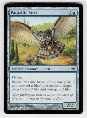 Conflux #32 Parasitic Strix FOIL - Image 1 of 2