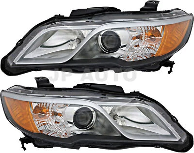 For 2013-2015 Acura RDX Headlight Halogen Set Driver and Passenger Side Foto 1 de 4