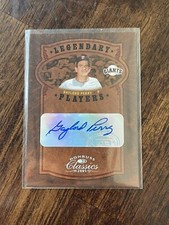 2005 Donruss Classics Gaylord Perry Legendary Player Auto /10 #LP-16
