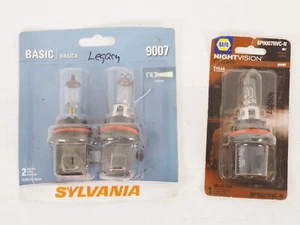 Lote 3 bombillas Sylvania 9007 y Napa BP9007NVC-N para Subaru Legacy - Imagen 1 de 5