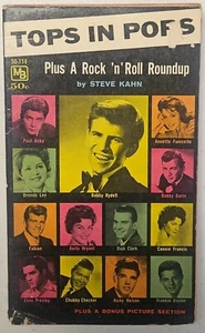 Tops in Pops Plus A Rock 'n' Roll Roundup Steve Kahn 1961 MacFadden Vintage PB - Picture 1 of 5