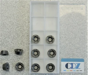 10 x Wendeschneidplatten RPMT1204MOT PM, Fräsbearbeitung für Stahl, Edelstahl！ - Picture 1 of 3