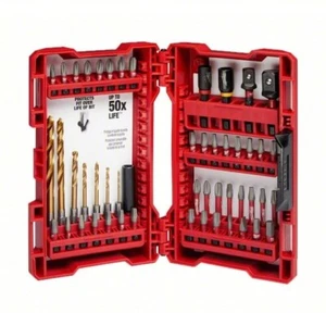 Milwaukee 48-32-4013 50 pc. Shockwave Impact Drill and Driver Set-FREE SHIP - Picture 1 of 1
