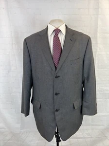 Michael Kors Men's Black & Gray Plaid Blazer 46R $495 - Picture 1 of 10