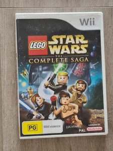 Lego Star Wars The Complete Saga Nintendo Wii - Complete PAL - (Wii U) FAST POST - Picture 1 of 1
