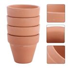 10Pcs Clay Ceramic Flower Pots for Plants 4.5x4cm/5.5x5cm