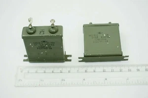 2 x MBGP-2 (МБГП–2) 1uF 600V 10% RUSSISCHE AUDIOKONDENSATOREN PIO Kondensatoren - Bild 1 von 3
