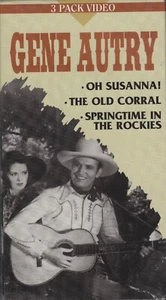 Gene Autry - Oh Susanna/Old Corral/Springtime in the Rockies (VHS/EP, 1999,... - Picture 1 of 8