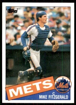 1985 Topps. Mike Fitzgerald B Baseball Cards #104 - Image 1 of 2