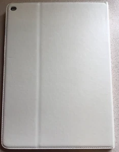 APPLE IPAD PRO 12.9" 1st GENERATION 2015 WHITE LEATHER COVER CASE PLUS PROTECTOR - Picture 1 of 6
