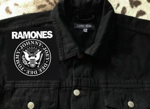 Ramones Hey Ho Lets Go Eagle Seal Punk Rock Denim CutOff Jacke M-XXL Blitzkrieg - Bild 1 von 121