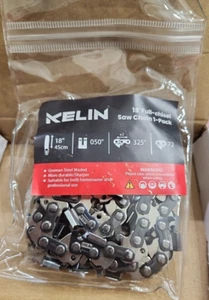 18 Zoll Kettensäge Kette Vollmeißel - 72 Antriebsglieder - 050" Stärke - 325" Teilung - Bild 1 von 1