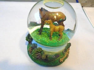 Twinkle Horse Musical Snowglobe Plays "Born Free" - Imagen 1 de 2