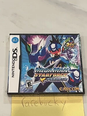 Mega Man Star Force: Pegasus(任天堂 DS)全新工厂密封,近乎完好! — 第 1/4 张图片