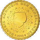 [#1270536] Nederland, Beatrix, 10 Euro Cent, 2003, Utrecht, BU, UNC, Nordic gold