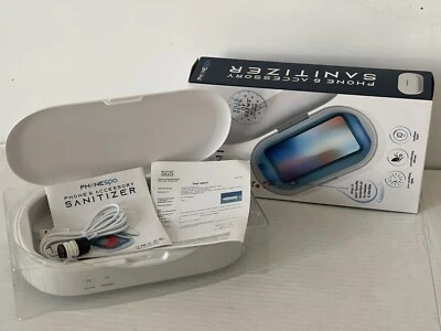 TZUMI PHONE SPA Cell Phone & Accessory Sanitizer (White) UV-C Genuine New In Box - Image 1 of 3