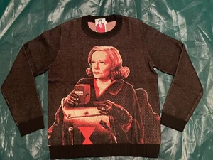 Black Widow Tallulah Bankhead Sweater Cotton / Poly Blend Batman Camp Gay - Picture 1 of 7