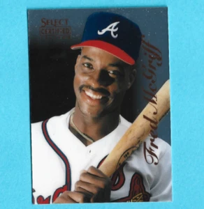 1996 Select Certified Atlanta Braves Baseball Card #66 Fred McGriff - Picture 1 of 1