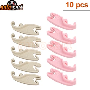 5 Pairs Nylon Door Lock Pawl Clip Left & Right Retainer Clips Bracket for Ford - Picture 1 of 9