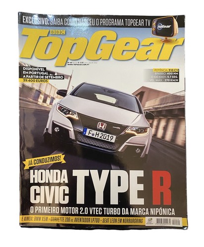 Top Gear Magazine BBC Honda Civic Type R Cover Jul 05 49 Back Issu Z06 ...