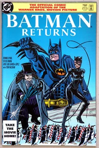 Batman Returns Official Comic Adaption Scarce Newsstand Edition - DC Comics - Picture 1 of 5