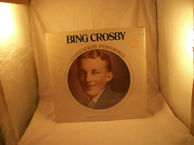 BING CROSBY A Legendary Performer SEALED 1977 Canada press w/insert & booklet LP - Image 1 of 2