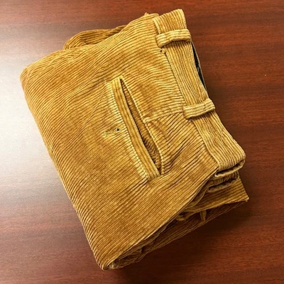 Brooks Brothers Clark Corduroy Pants Mens 36x34 Straight Fit Casual - Image 1 of 4
