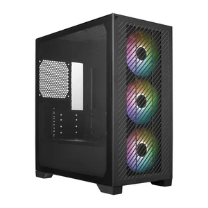 Cooler Master Elite 301 Micro-ATX Case w/ Tempered Glass, ARGB Fans & Type-C - Picture 1 of 11