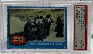 1977 Topps Star Wars Artoo is Imprisoned by the Jawas R2-D2 #11 PSA 9 Mint - Picture 1 of 11